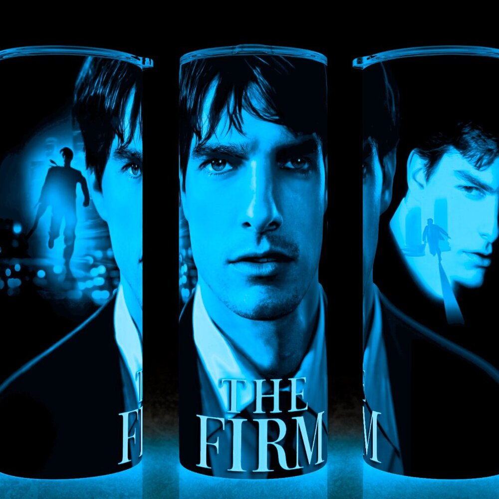 Glow in the Dark The Firm 90s Action Thriller Movie Cup Mug Tumbler 20oz